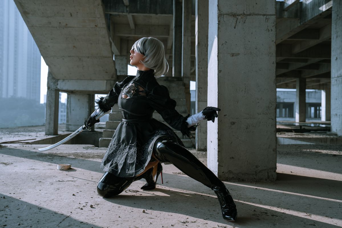 Coser@云溪溪 Yunx1x1 And 奶桃 – 2B本 YoRHa No.2 Type B 下 Part3 (66P)