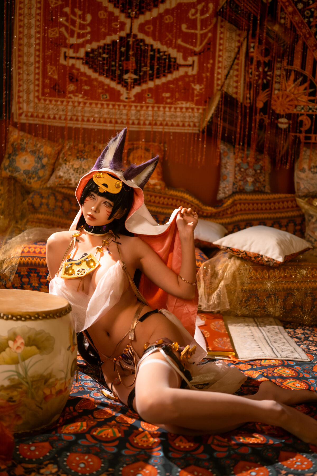 Coser@上杉绘梨落 – 碧蓝航线 武藏 同人舞娘 (19P)