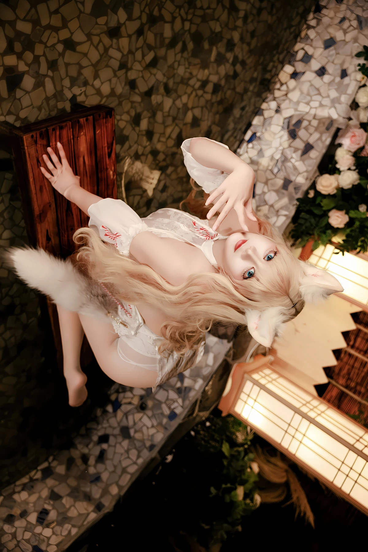 Cosplay 阿雪雪 – 温泉狐狸