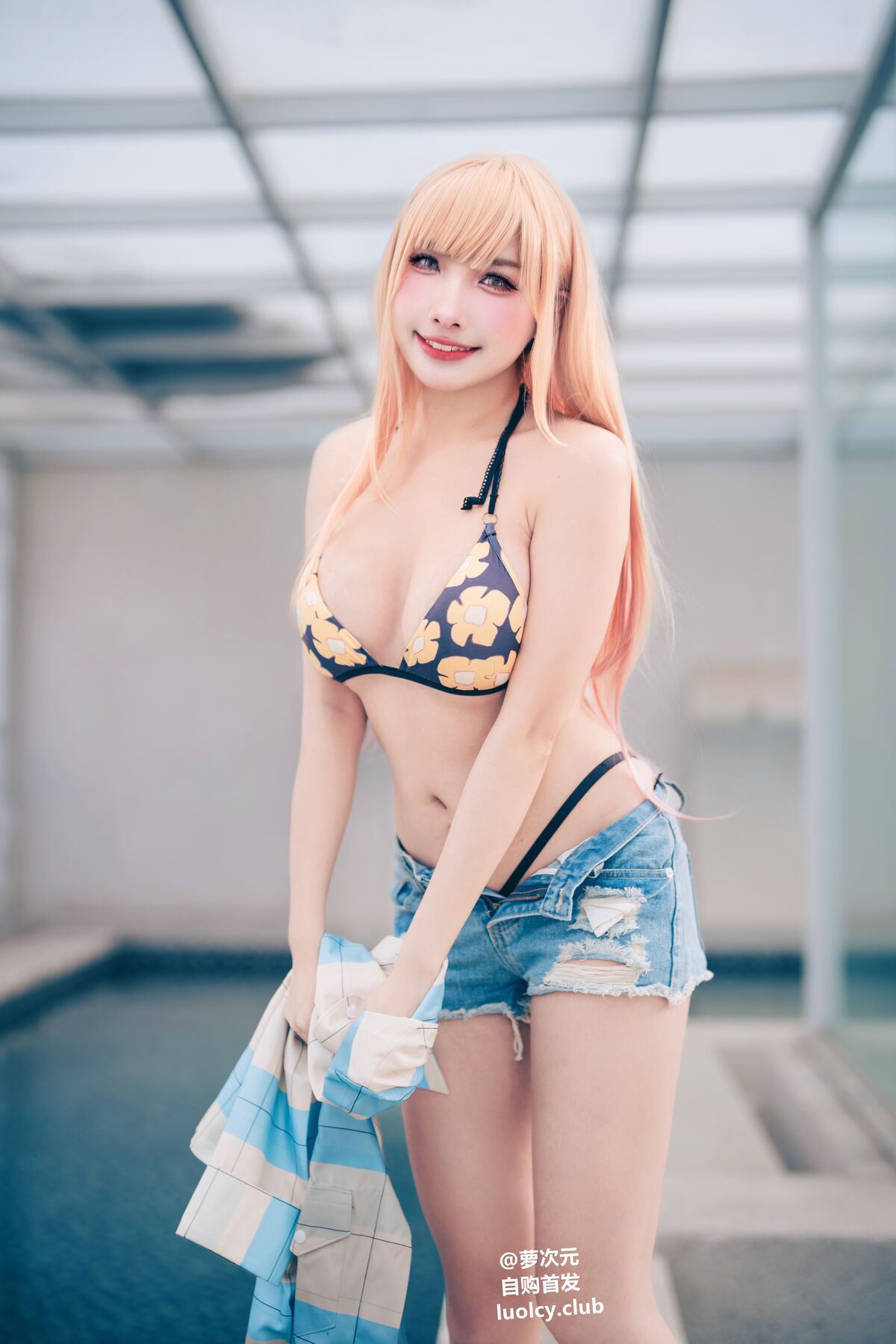 Coser@慕慕Momo – Marin 海夢 – Ver.泳裝 (62P – 3V)