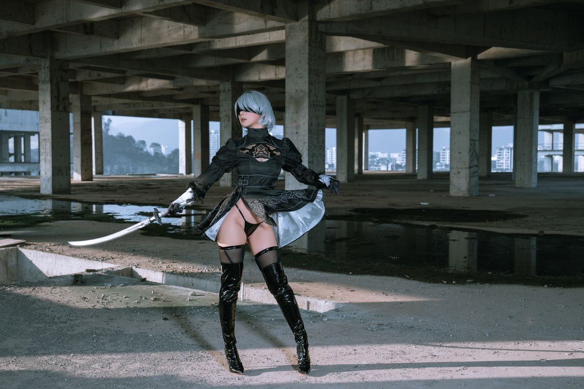 Coser@云溪溪 Yunx1x1 And 奶桃 – 2B本 YoRHa No.2 Type B 下 Part3 (66P)