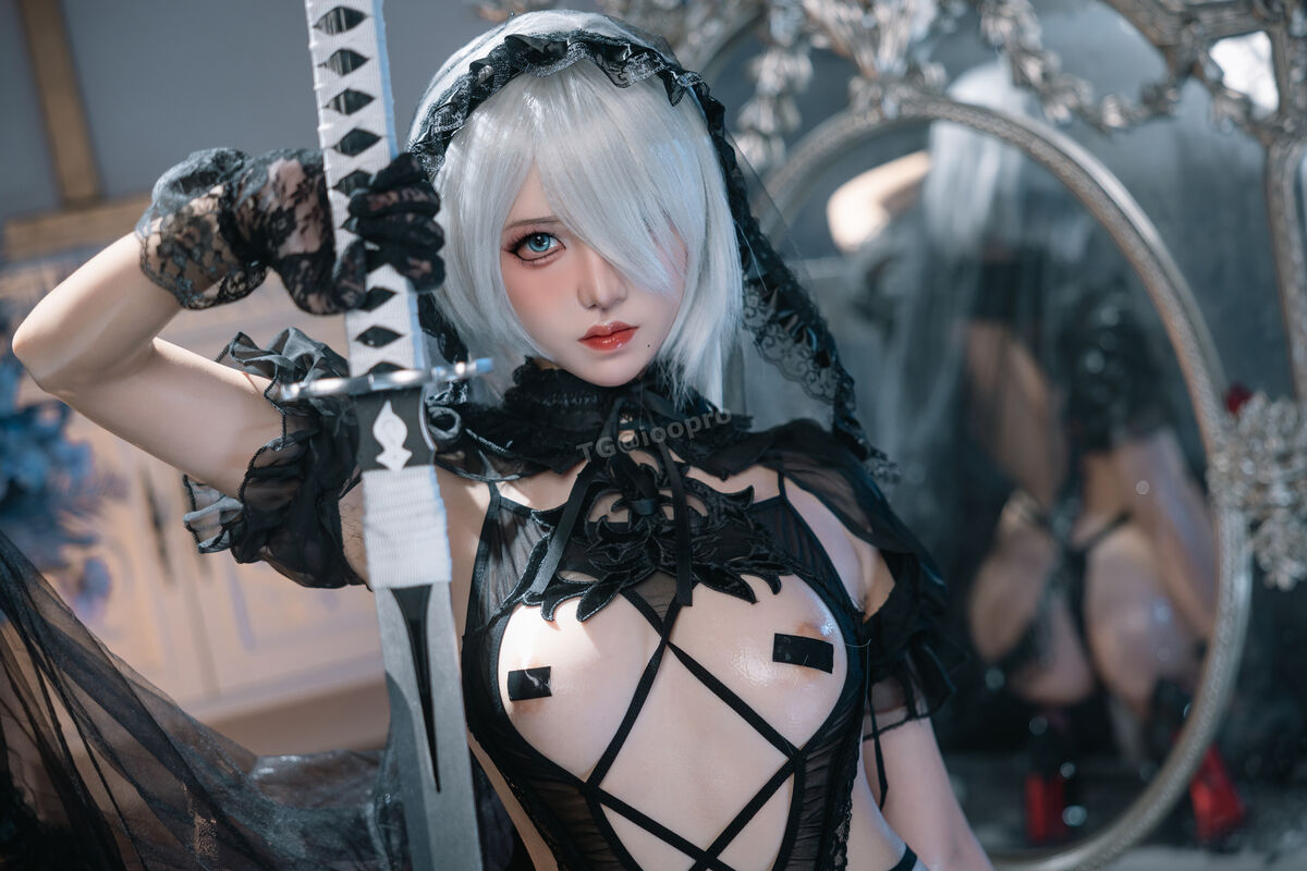 Coser@阿薰kaori – 2b黑花嫁 Part01 (47P)