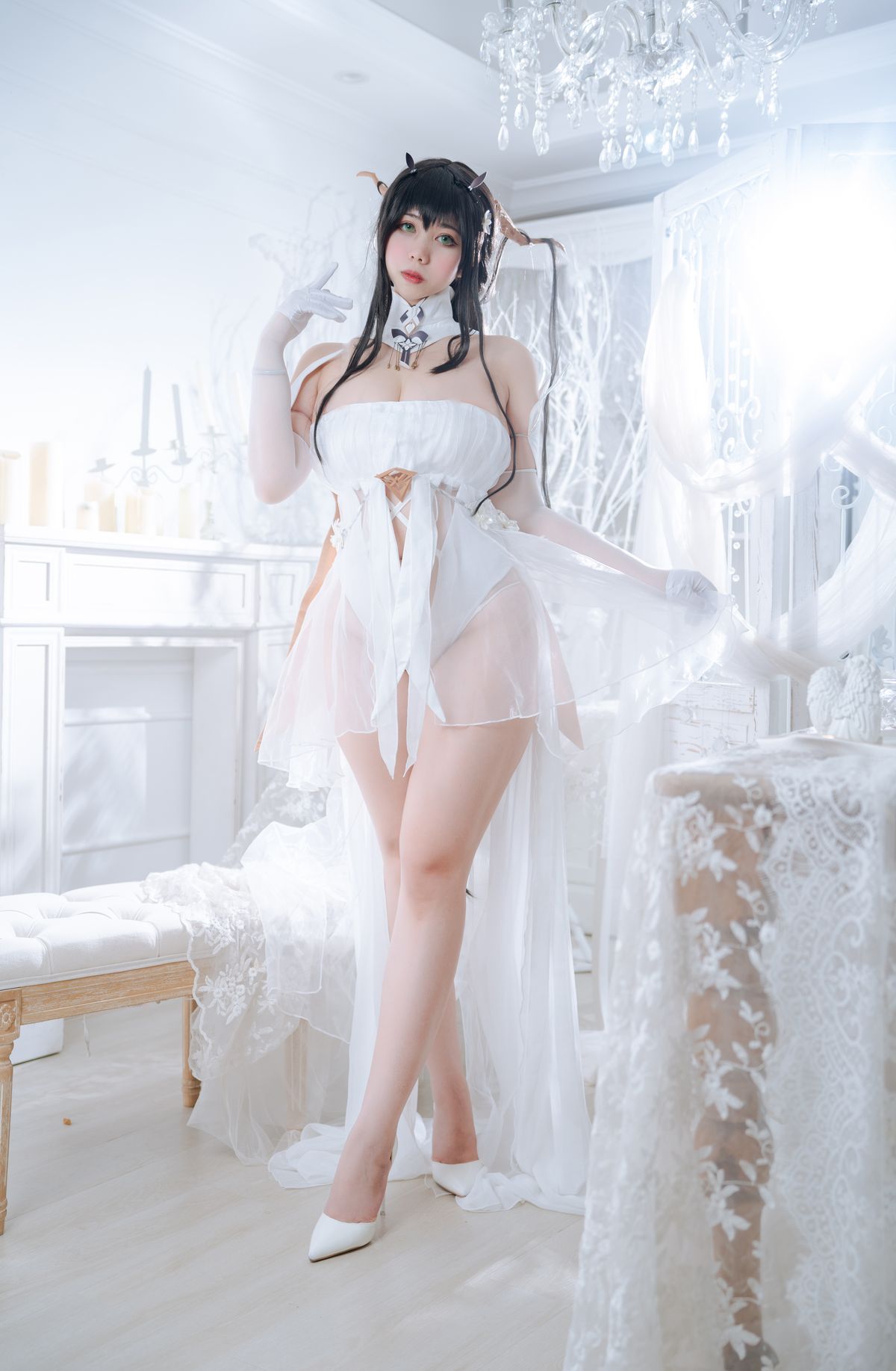 Coser@魅瞳Meroko – 碧蓝航线 不挠 (54P)