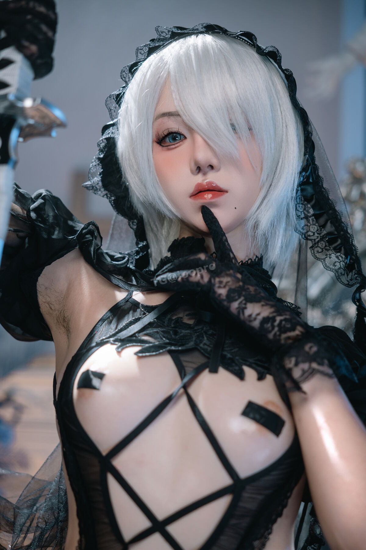 Coser@阿薰kaori – 2b黑花嫁 Part01 (47P)