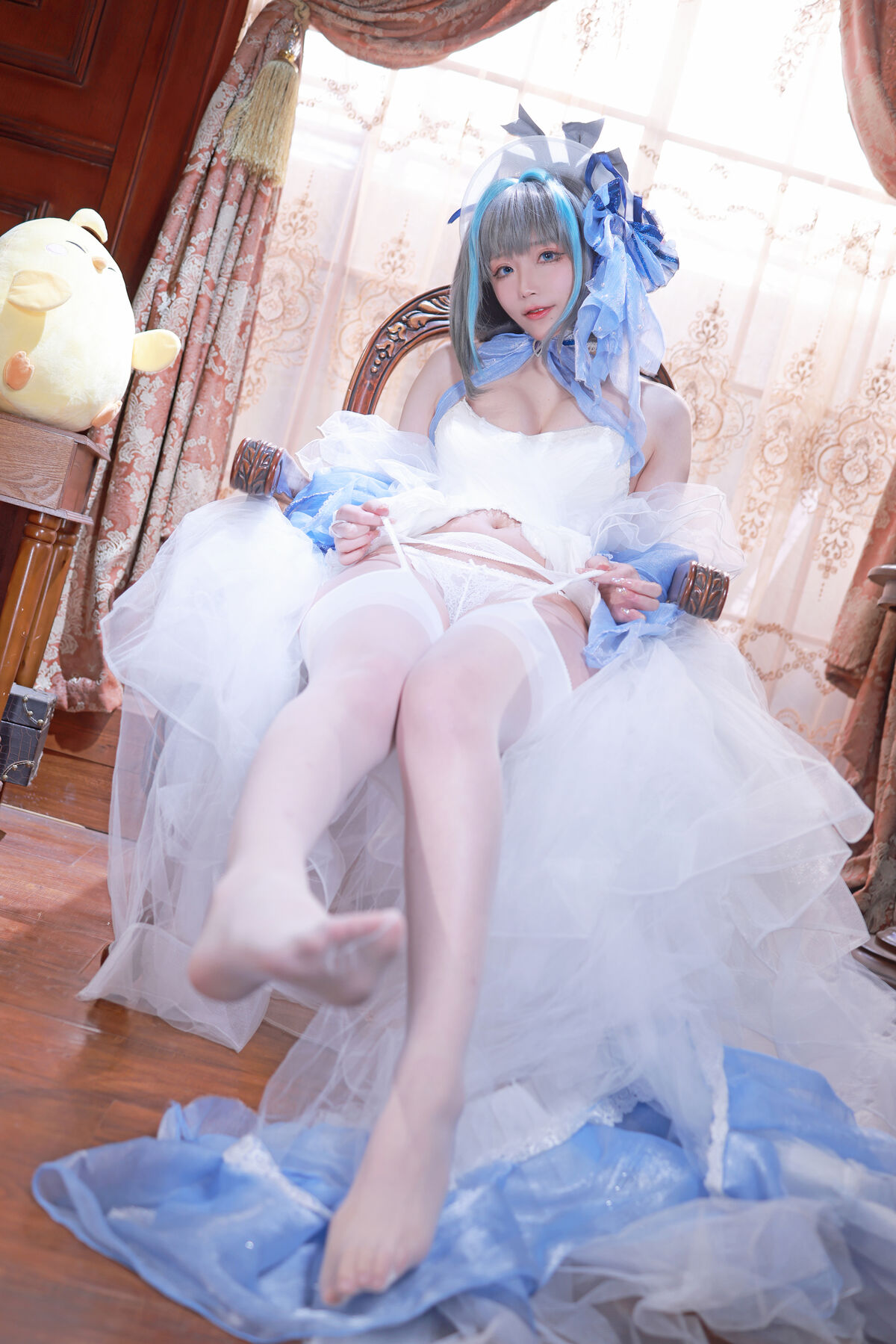 Coser@起司块wii – 柴郡礼服 (76P – 4V)