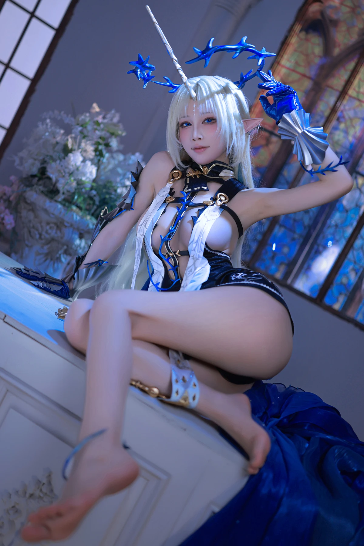 Cosplay 水淼Aqua – 卡提西娅 Fleurdelys Set.01