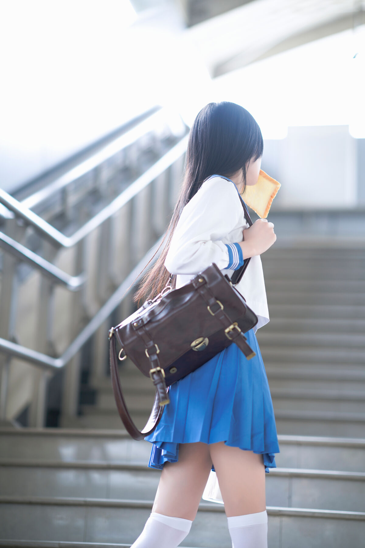 Coser@桜桃喵 – 地铁JK (34P)