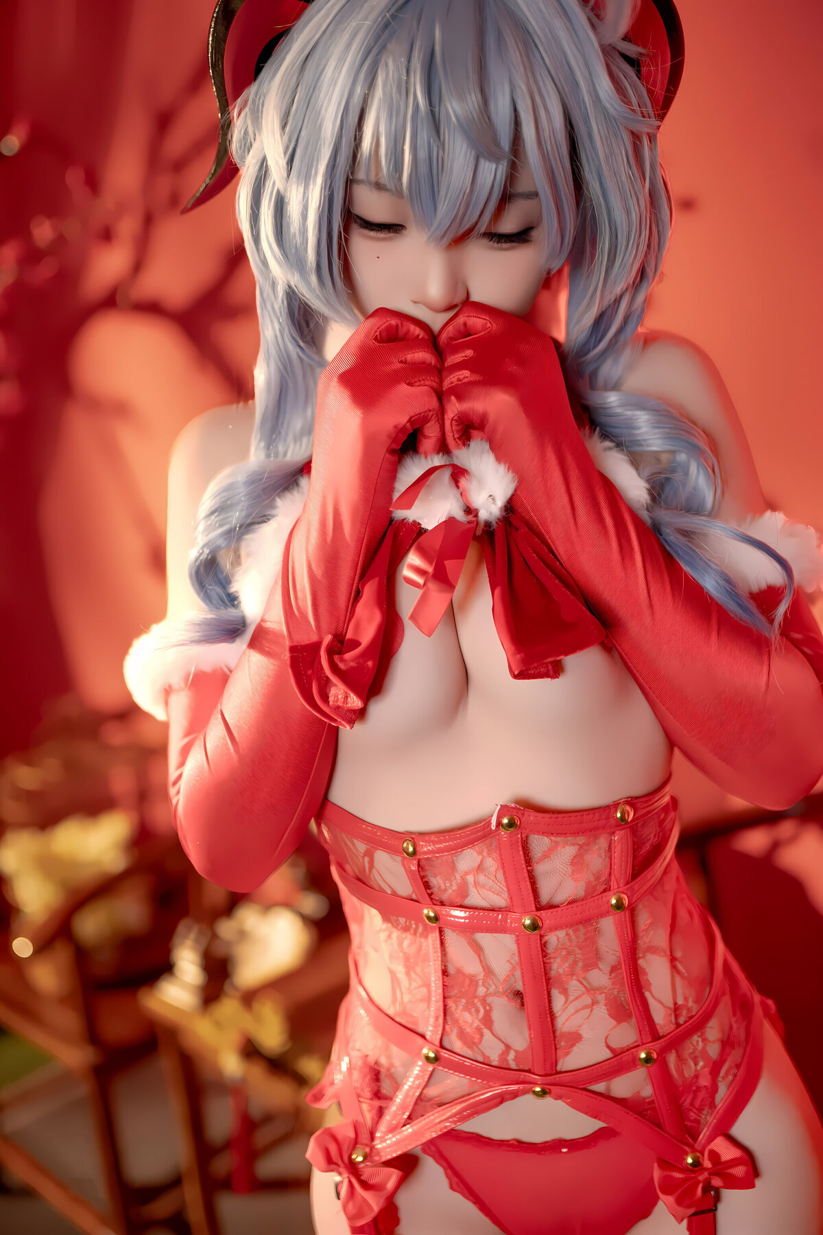 Coser@Bangni邦尼 – 甘雨新春 Part02 (45P)