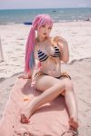 Coser@Messie Huang Aqua Bikini