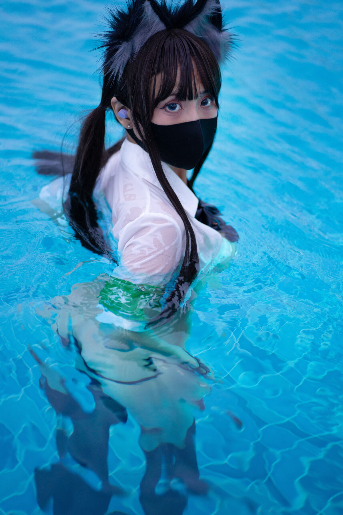 Coser@职业奶妈三水子 – 生徒会长 (62P)