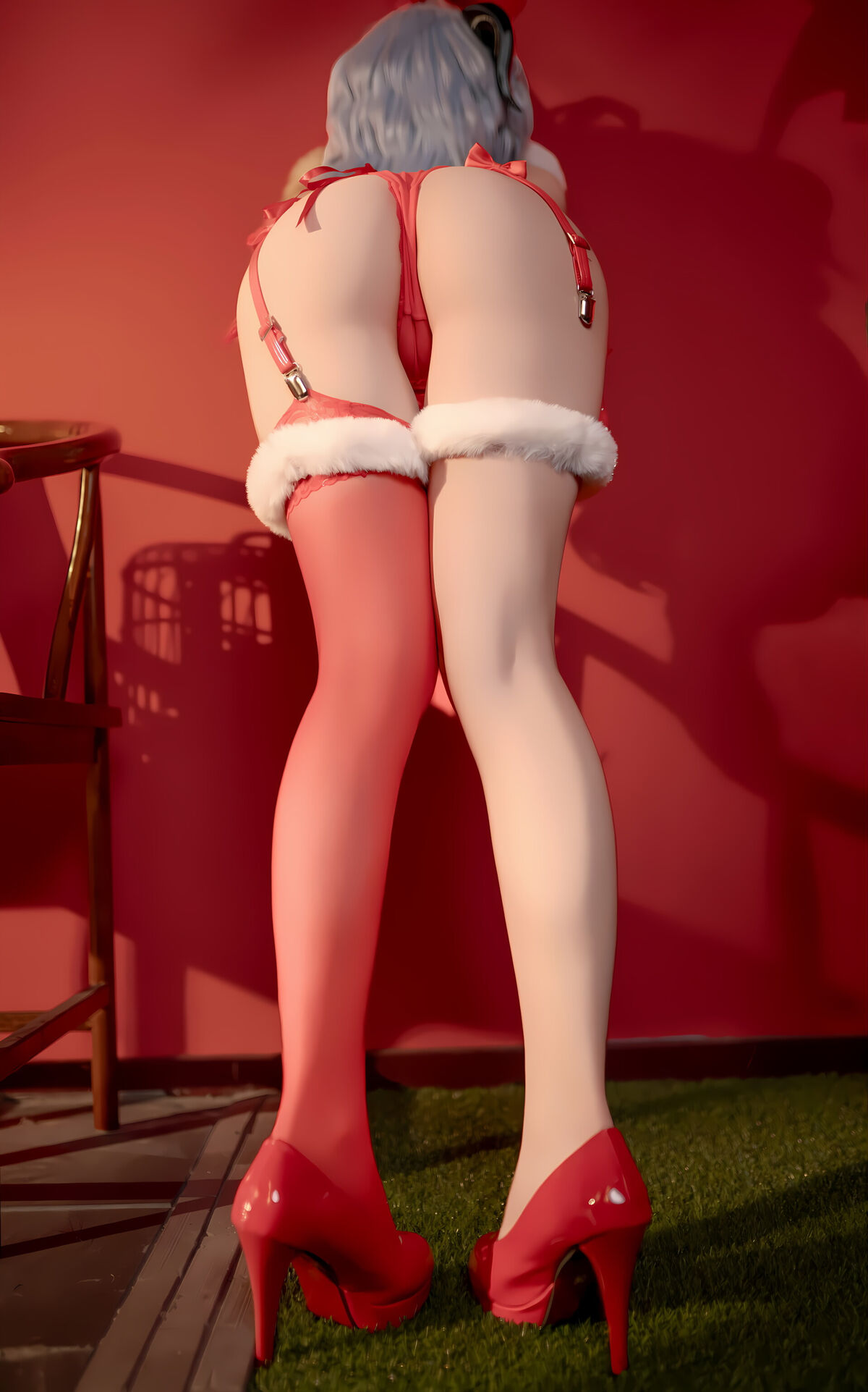 Coser@Bangni邦尼 – 甘雨新春 Part01 (46P – 8V)