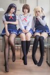 Coser@白金Saki – 三个女仆