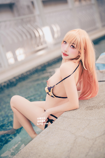 Coser@慕慕Momo – Marin 海夢 – Ver.泳裝