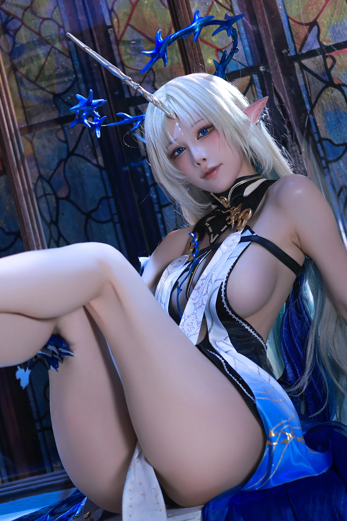 Cosplay 水淼Aqua – 卡提西娅 Fleurdelys Set.01