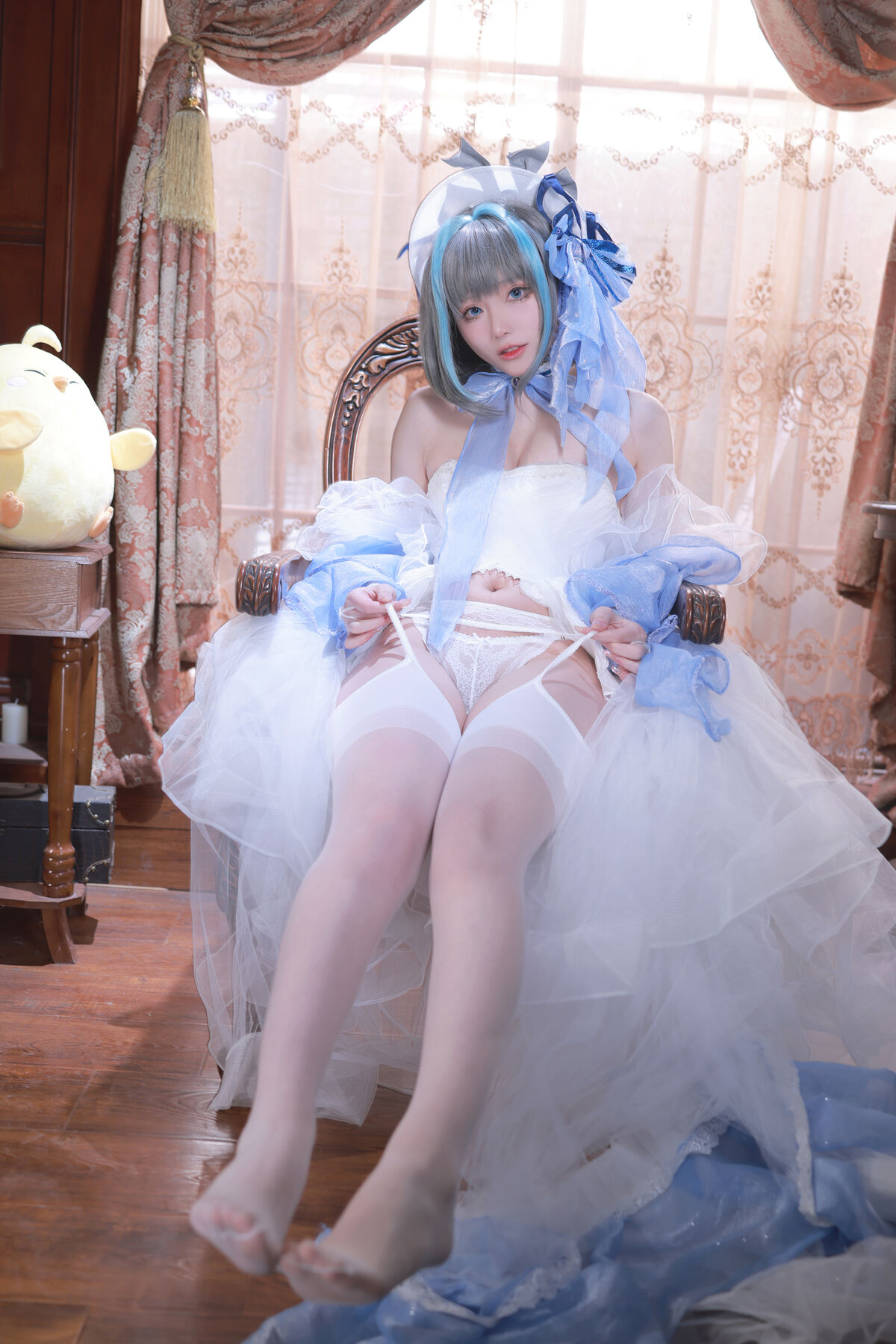 Coser@起司块wii – 柴郡礼服 (76P – 4V)