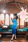 Cosplay 小和甜酒 & 橙风千雅 明日方舟年夕旗袍双人御守 Set.02