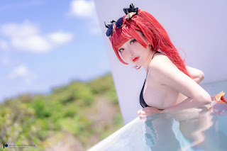 [Fantasy Factory] 小丁 – Cosplay 写真 – 檀香山泳衣