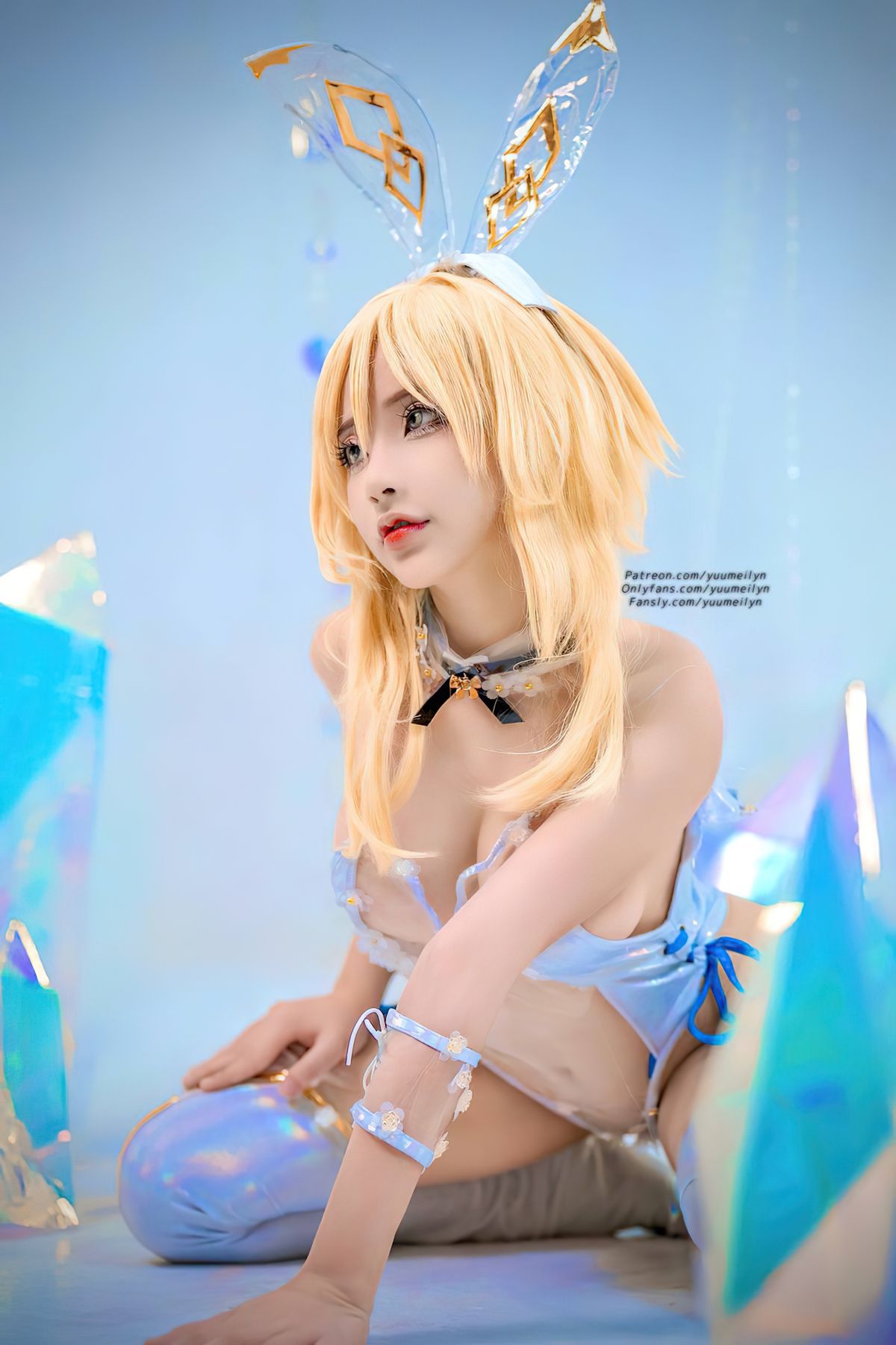 Coser@linhi_cute yuumeilyn – 原神 荧 (58P – 1V)