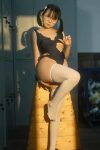 Coser@幼水铃衣 – 午间更衣室