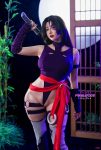 Tiny Asa アサ (tiny.asababy) cosplay Psylocke – Marvel Rivals