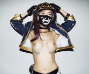 Mona (모나) – Akali (KDA) & Moon Night Snap Uncensored(34P)