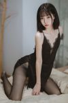 Coser@许岚lan – 黑色蕾丝睡衣