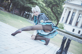 Coser@慕慕Momo – 原神 Genshin 琳妮特的色情魔術 室外