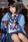 Coser@纸悦Etsu_ko – 桔梗毛线团 (26P)