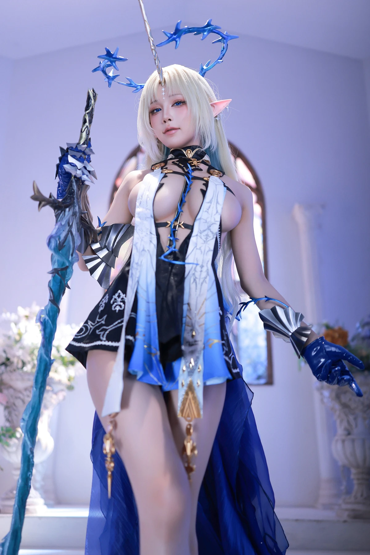 Cosplay 水淼Aqua – 卡提西娅 Fleurdelys Set.01