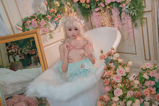 Coser@黏黏团子兔 – 豌豆公主的秘密花房