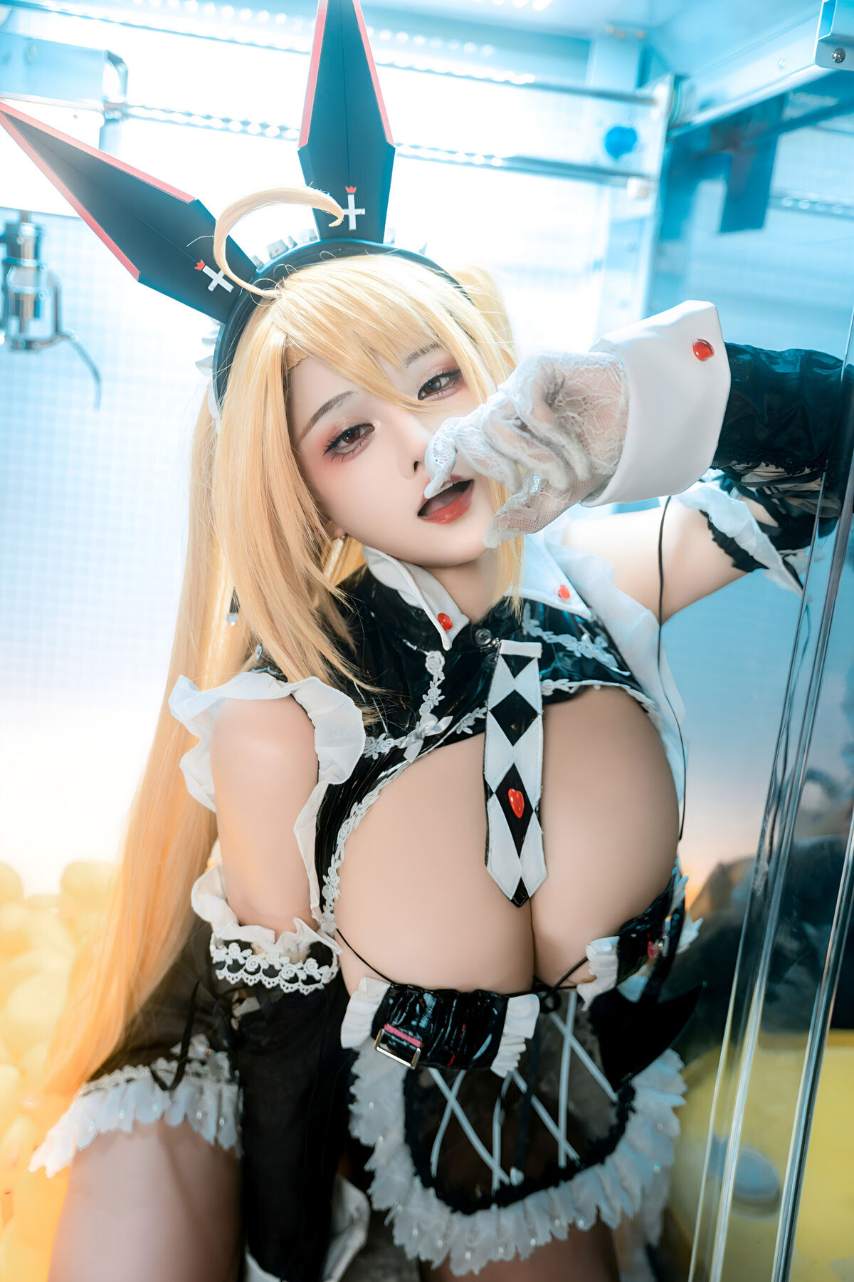 Coser@虎牙古阿扎 – 交错战线 咎瓦尤斯女仆 (60P)