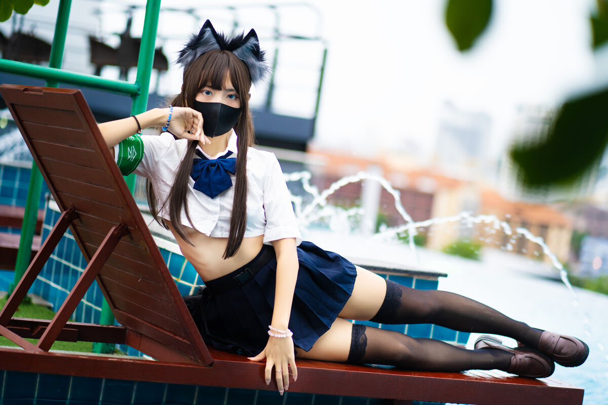 Coser@职业奶妈三水子 – 生徒会长 (62P)