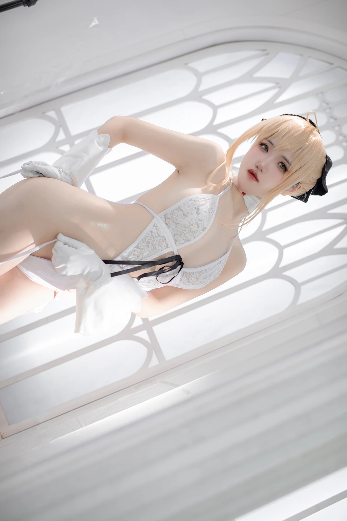 Cosplay 阿薰kaOri – FGO 白Saber
