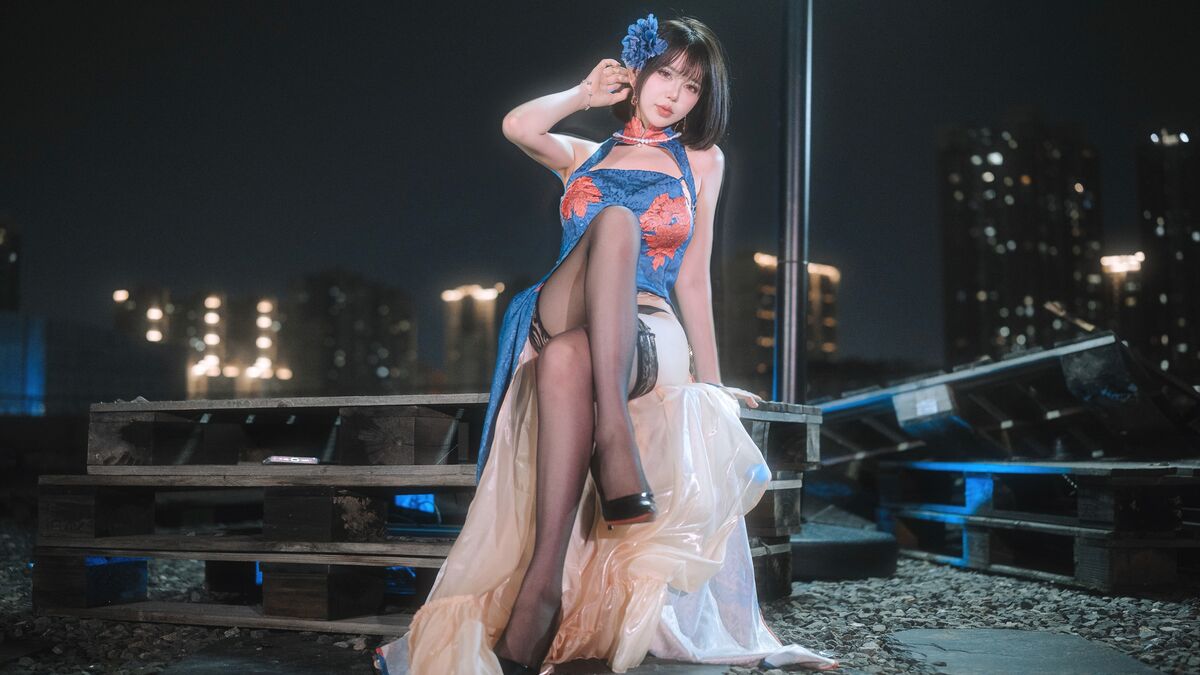 Coser@Tina很妖孽呀 – 碧蓝航线 建武 旗袍 (40P)