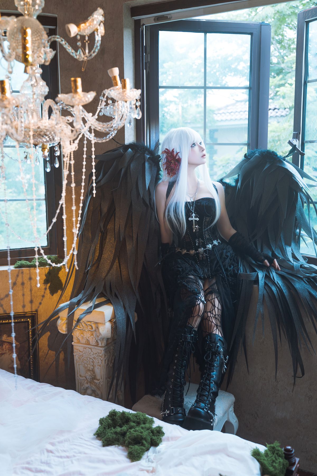 Coser@蠢沫沫 chunmomo – 黑天鹅 (85P)
