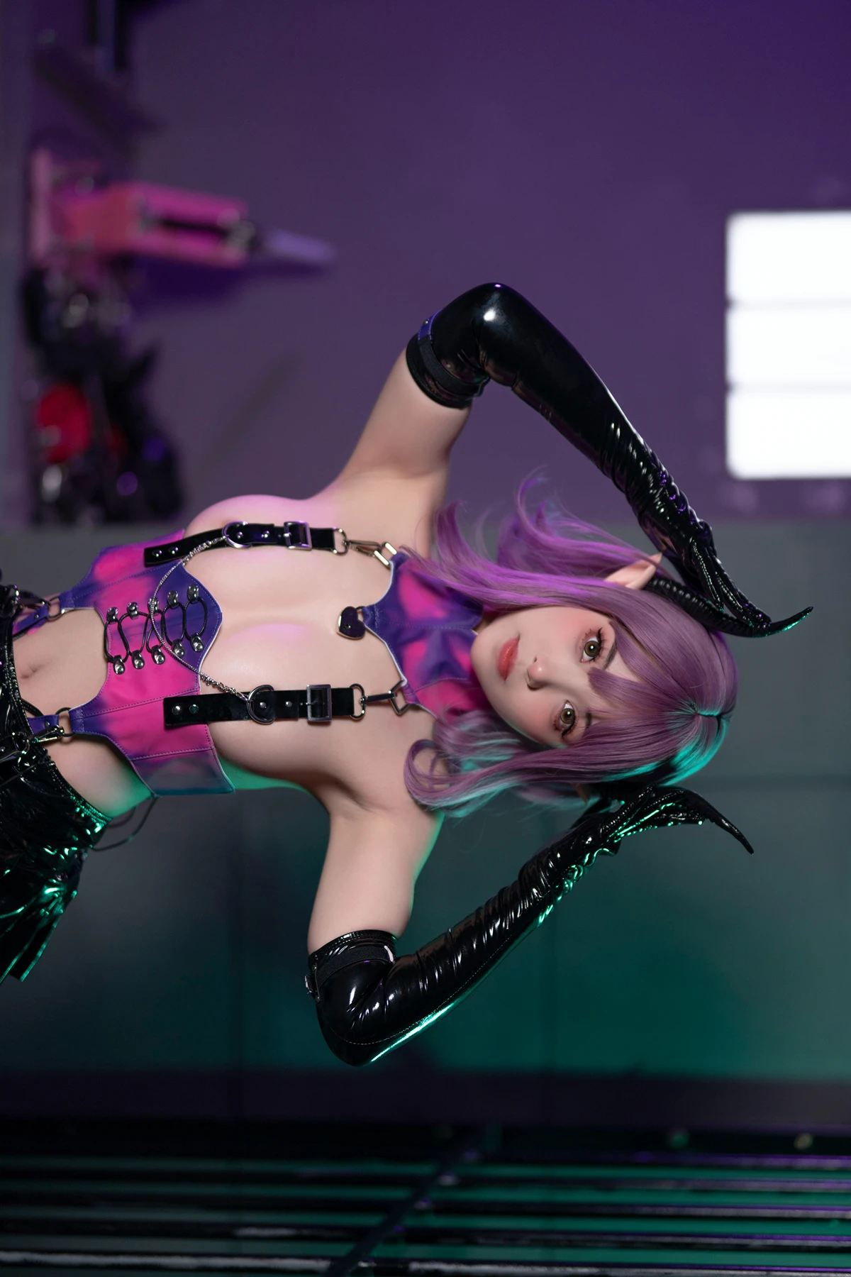 Cosplay Bangni邦尼 – 囚禁魅魔 Set.01
