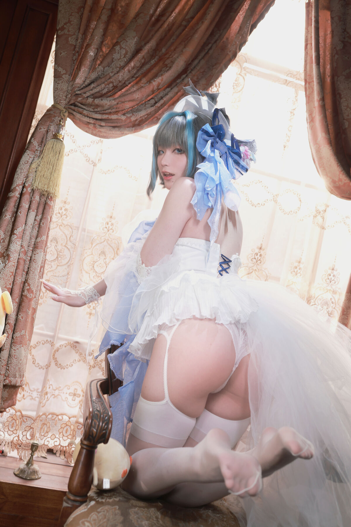 Coser@起司块wii – 柴郡礼服 (76P – 4V)