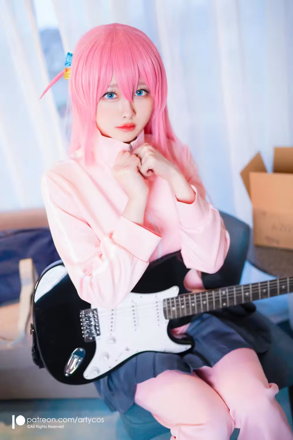 [網路收集系列]Arty Huang（Arty亞緹）Cosplay Bocchi – Bocchi The Rock[50P]