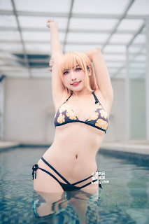 Coser@慕慕Momo – Marin 海夢 – Ver.泳裝