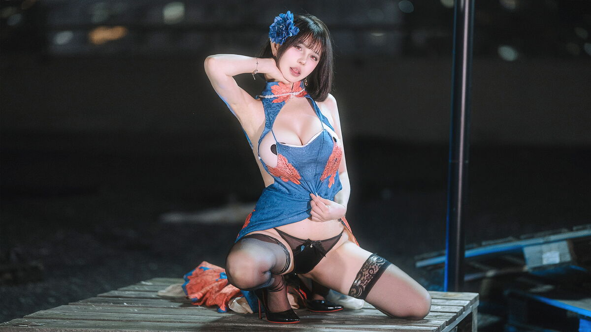 Coser@Tina很妖孽呀 – 碧蓝航线 建武 旗袍 (40P)
