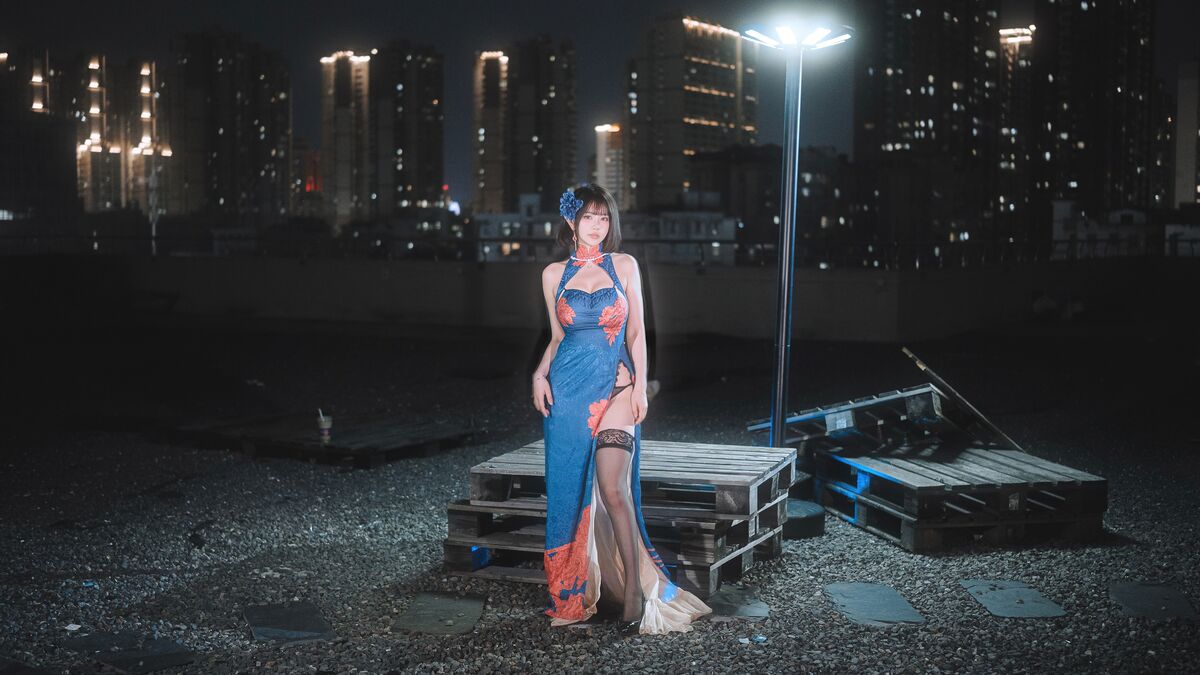 Coser@Tina很妖孽呀 – 碧蓝航线 建武 旗袍 (40P)