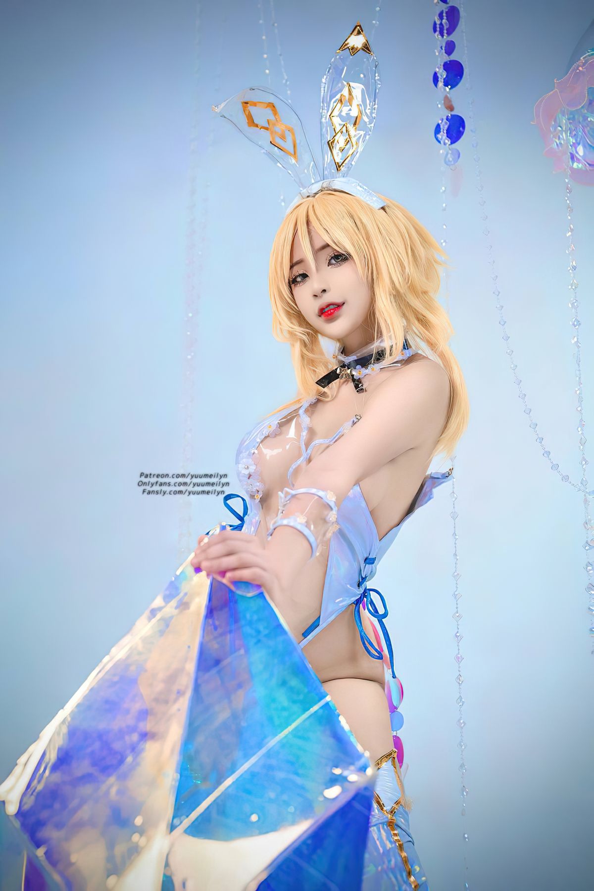 Coser@linhi_cute yuumeilyn – 原神 荧 (58P – 1V)