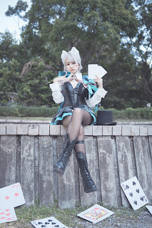 Coser@慕慕Momo – 原神 Genshin 琳妮特的色情魔術 室外