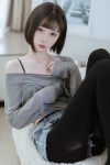 Coser@许岚lan – 半透毛衣