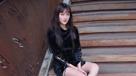 [IESS异思趣向] 模特：潇潇《楼梯上的黑色绑带》