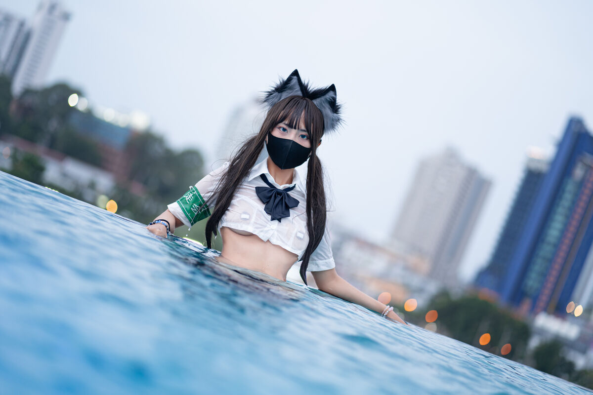 Coser@职业奶妈三水子 – 生徒会长 (62P)