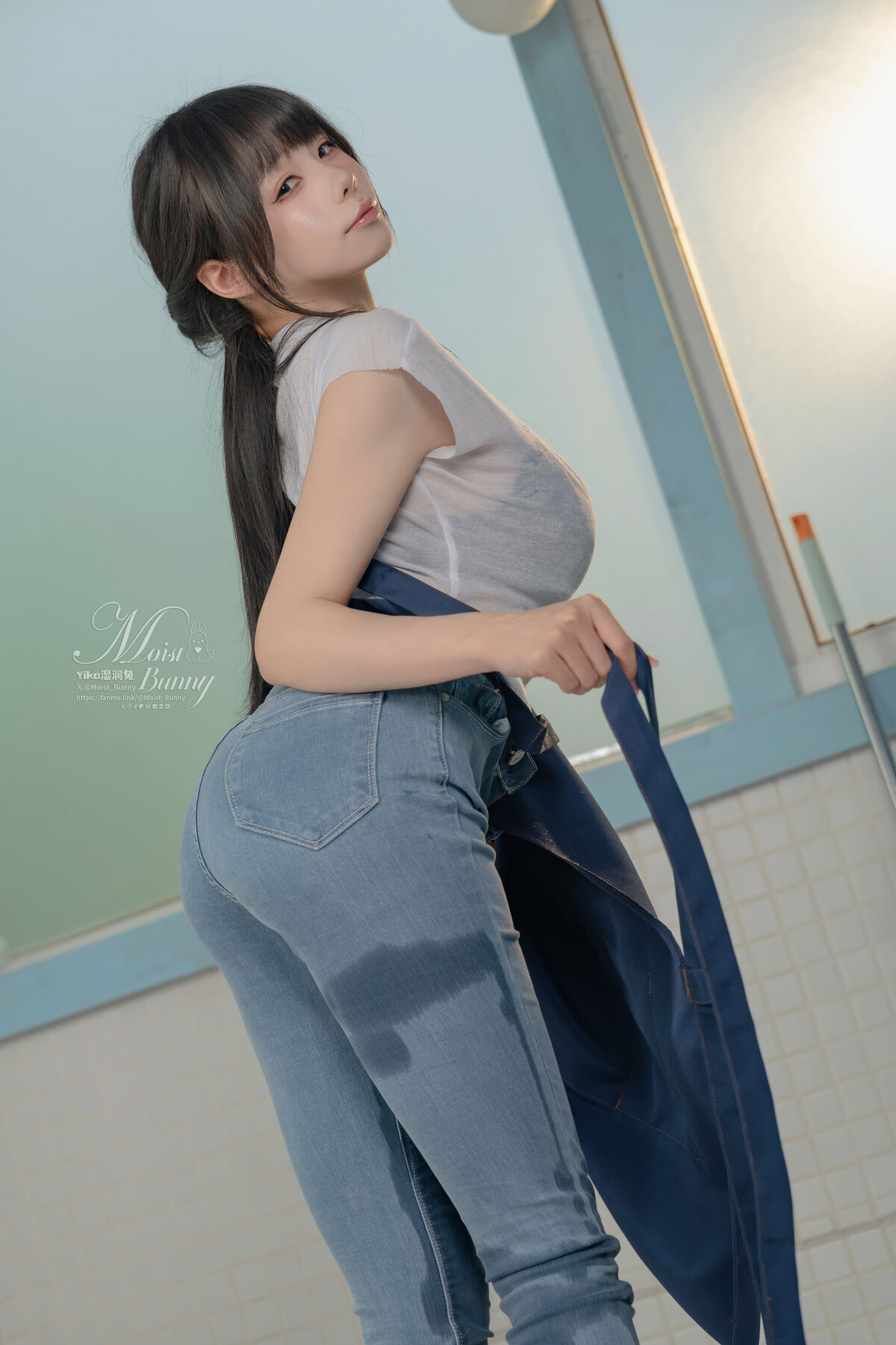 Coser@黏黏团子兔 – 09月作品『钱汤の女将』每夜 Part01 (55P – 2V)