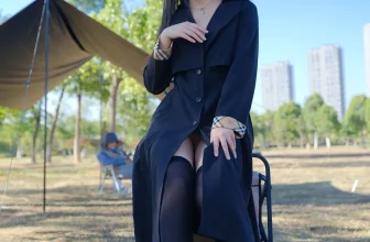 小泽 – 黑丝御姐 户外露出 Set.02