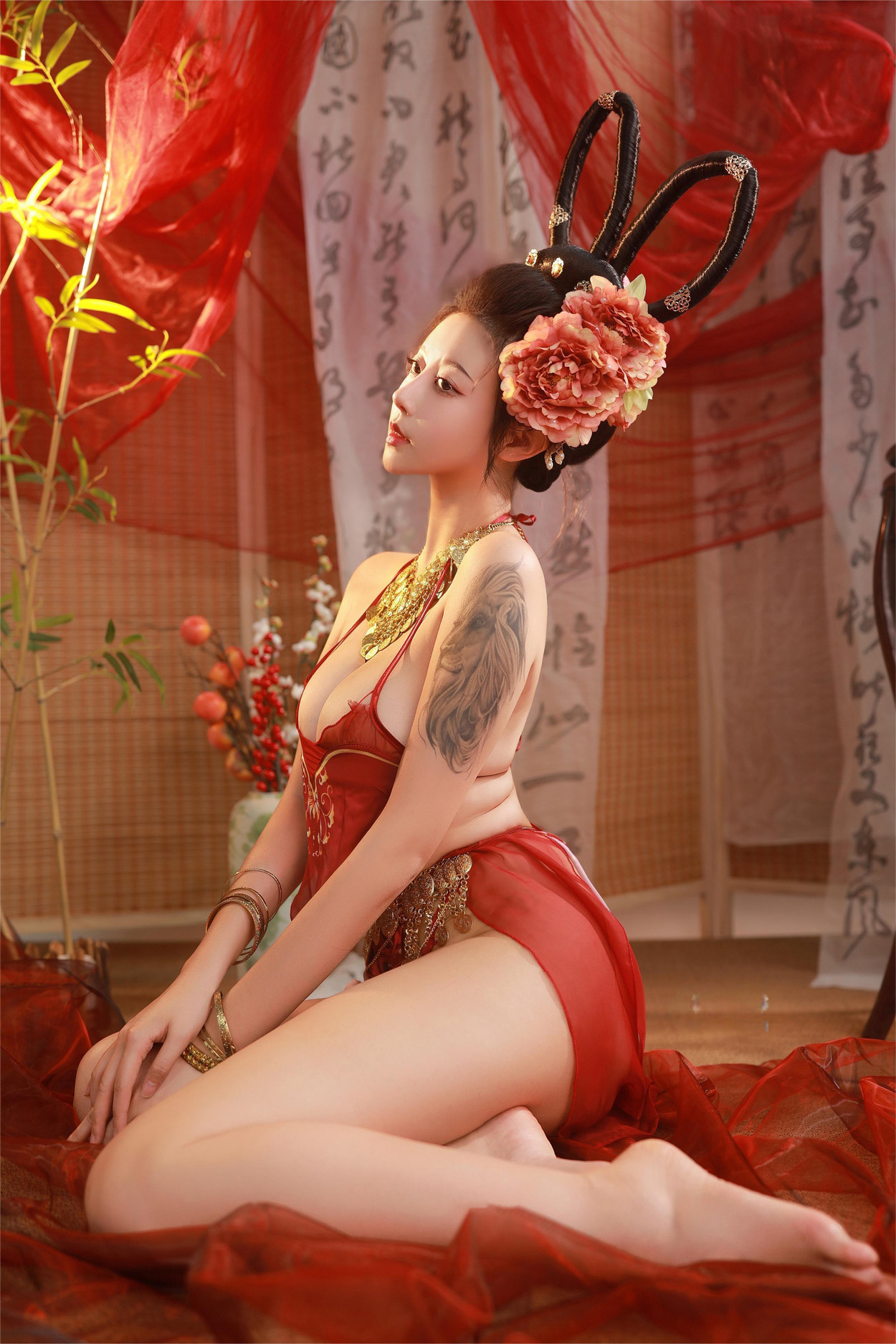 Cosplay 奈汐酱nice 赤帐舞 S
