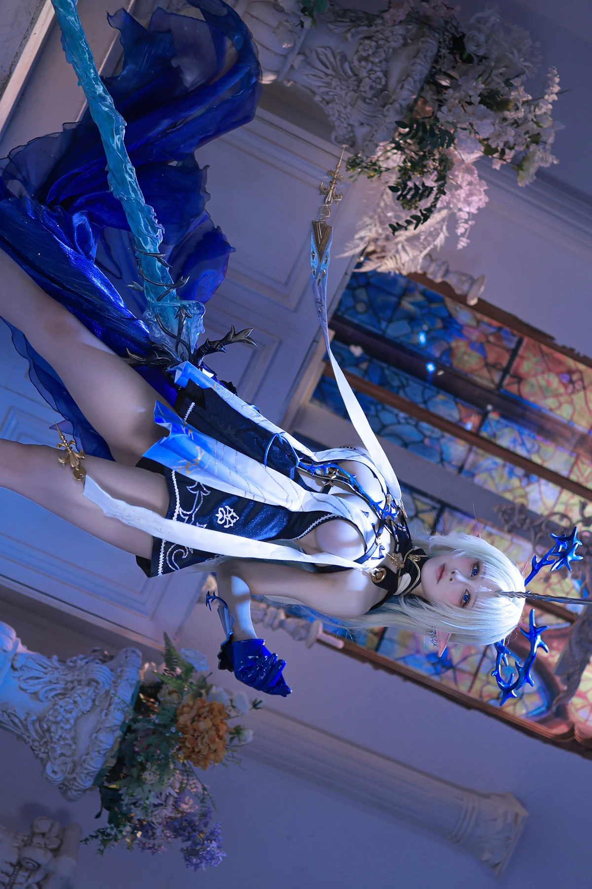 Cosplay 水淼Aqua – 卡提西娅 Fleurdelys Set.01